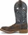 Side view of Double H Boot Mens Mens 12 Inch Wide Square Toe Roper